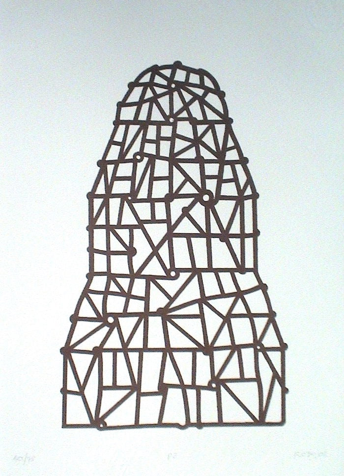 Vicente Rojo, “Serie Volcanes Primitivos"