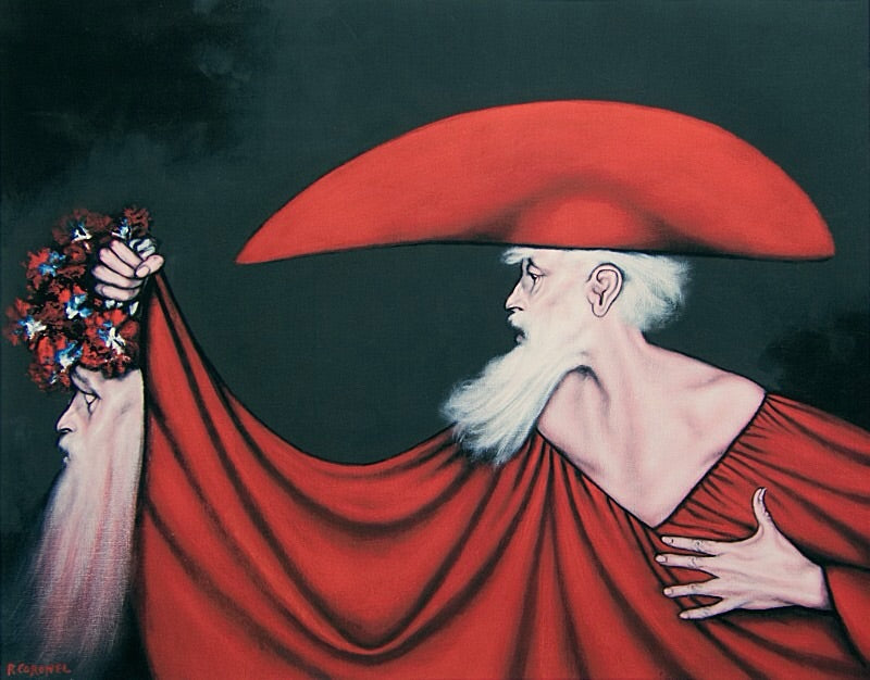 Rafael Coronel, “La máscara primero"