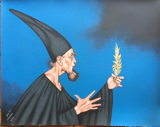 Rafael Coronel, “La pluma"