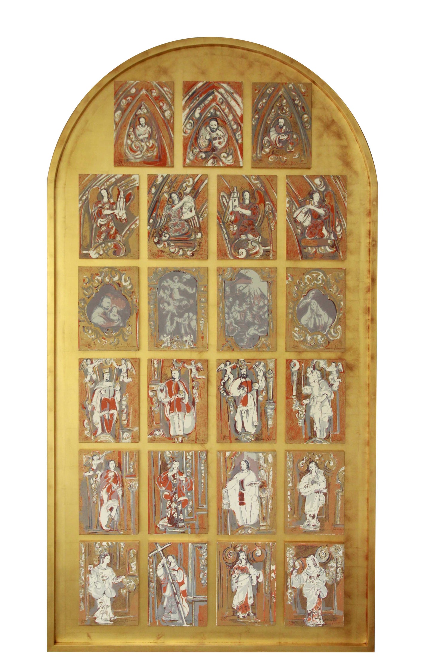Carmen Parra, "Retablo de los Reyes (24 piezas)"