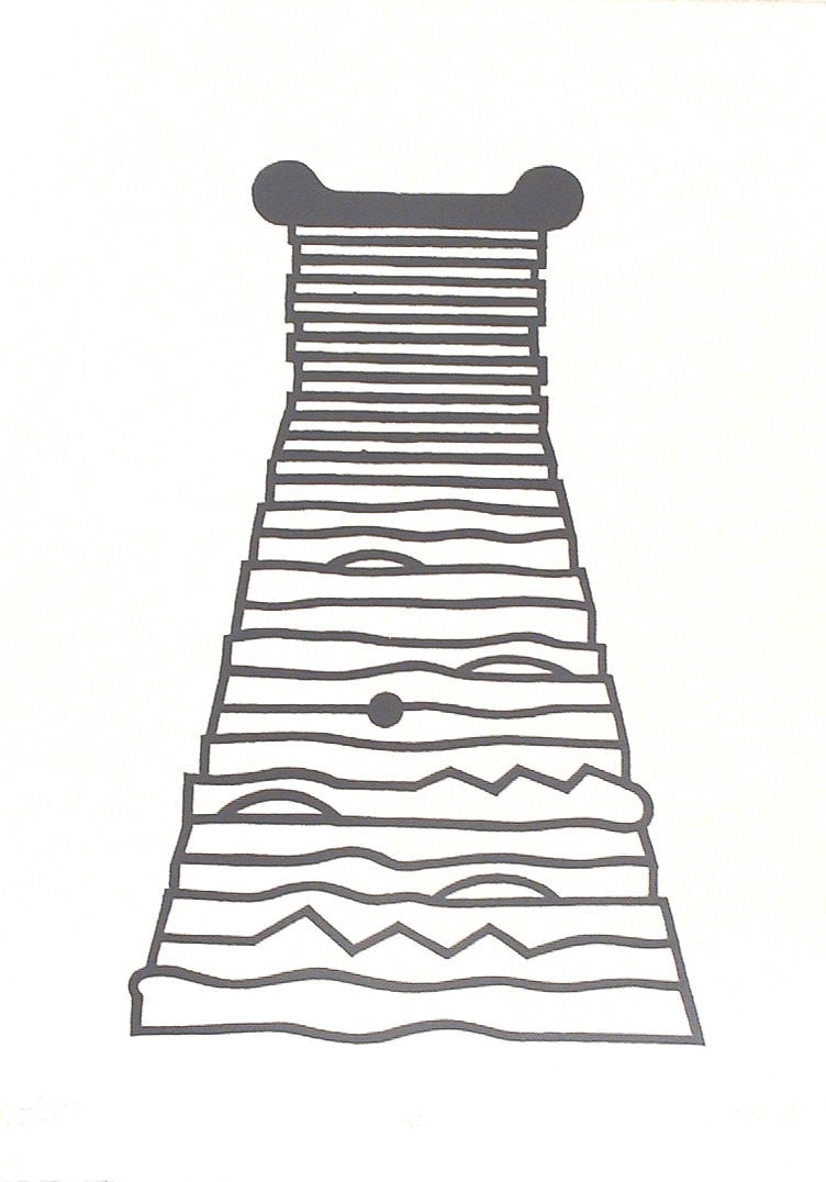 Vicente Rojo, “Serie Volcanes Apagados"