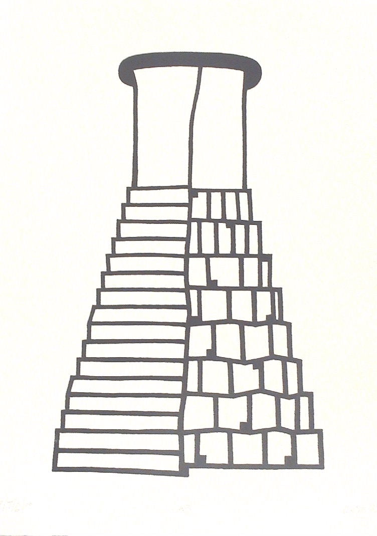 Vicente Rojo, “Serie Volcanes Apagados"