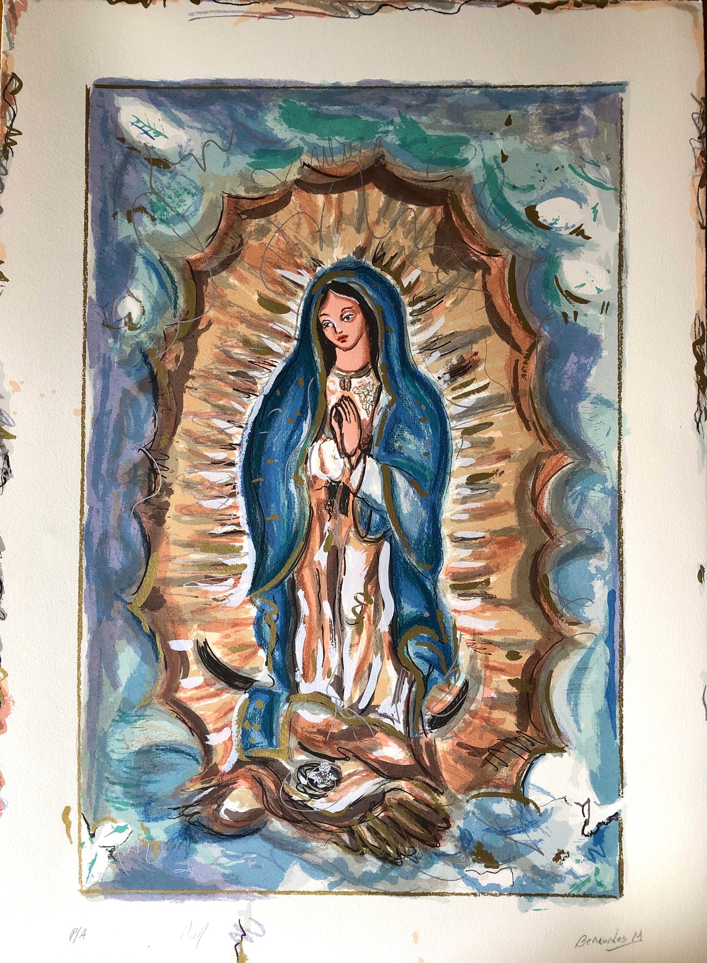 María Emilia Benavides, "Guadalupana (grande)"