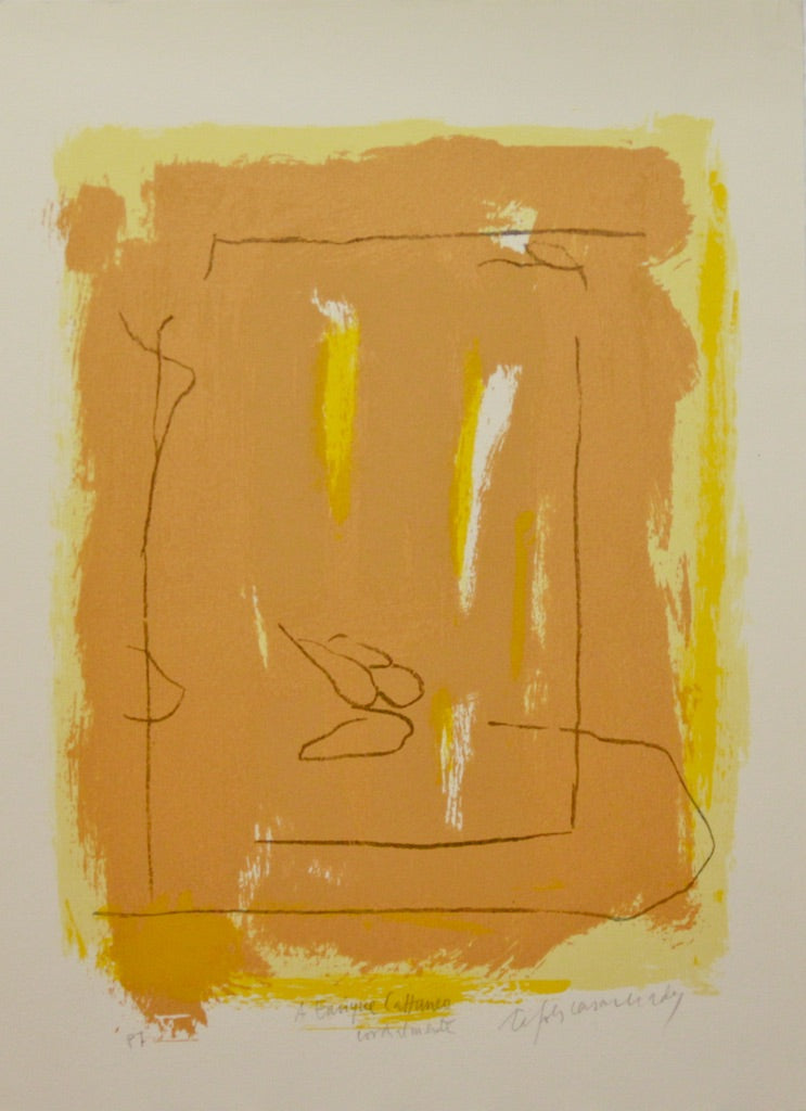 Albert Ràfols-Casamada, "Amarillo/Ocre"