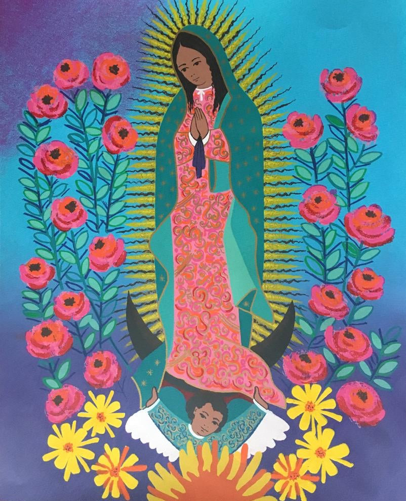 Julia López, "La Virgen de las Rosas"